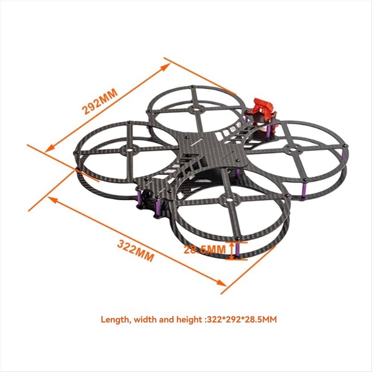 УО! 5-дюймовая рама для дрона  – обзор и цена Fpv Drone Tool Kit