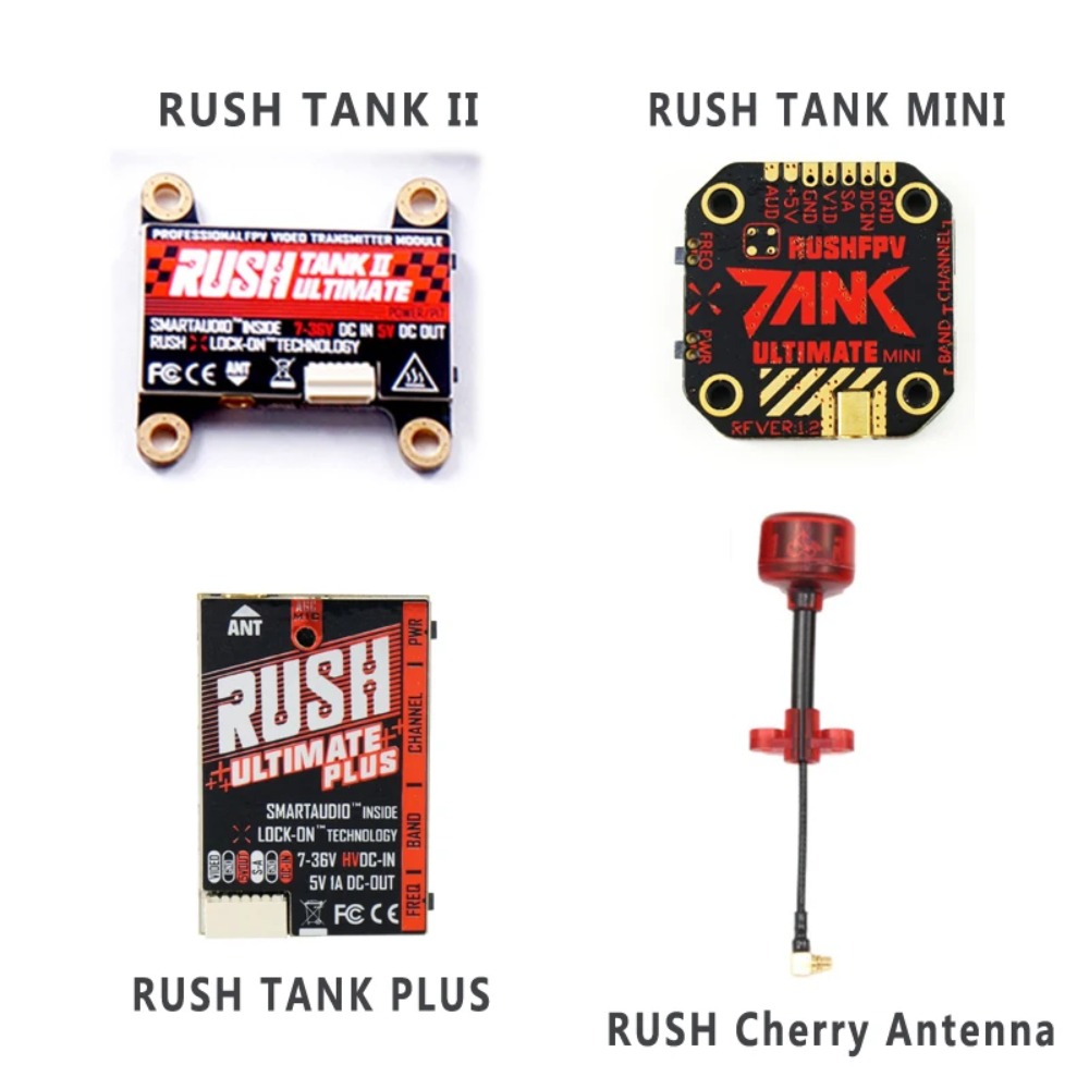 RUSH TANK Ultimate II/Mini/PLU – обзор и цена Fpv Drone Frame