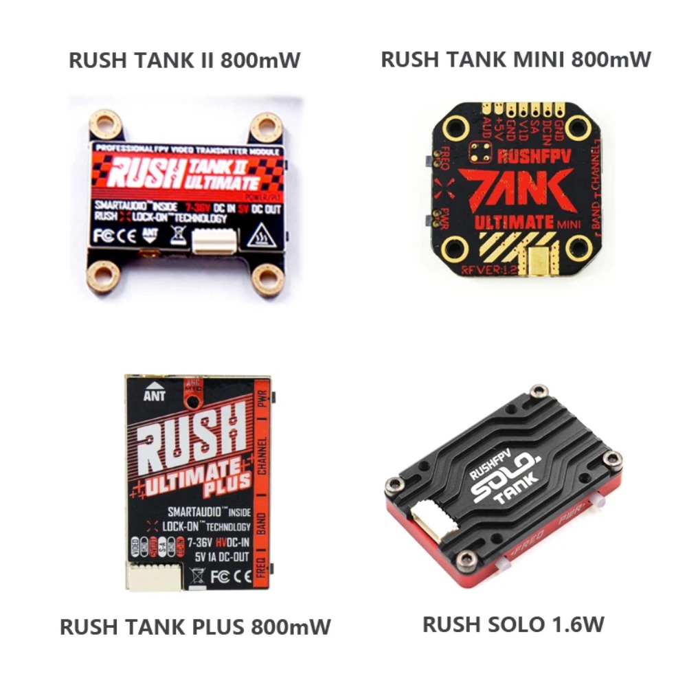 RUSH TANK Ultimate II/Mini/PLU – обзор и цена Fpv Drone Frame
