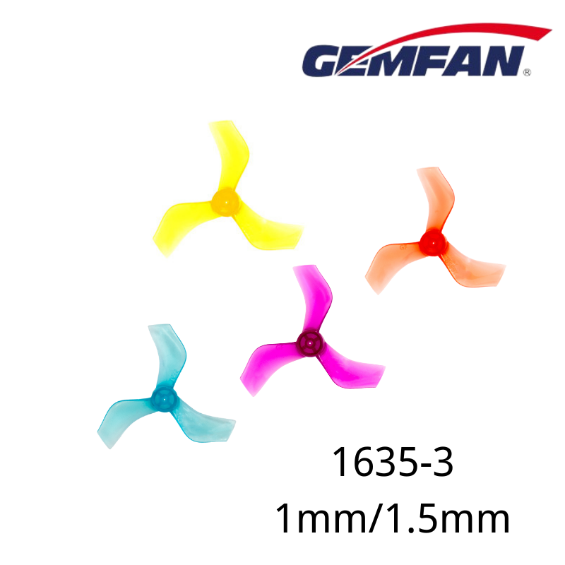 Пропеллеры Gemfan 1635 40 мм,  – обзор и цена Fpv Drone Propeller